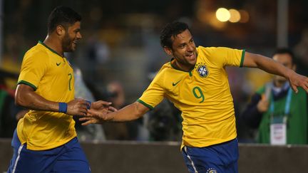 La joie de Fred, le buteur brésilien du soir (EDUARDO VIANA / AG?NCIA LANCEPRESS!)