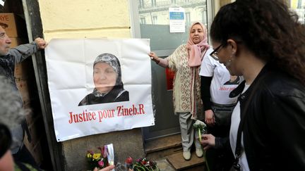 Le 2 mars 2019, une marche avait eu lieu à Marseille en hommage à Zineb Redouane. (ROSSI DAVID / MAXPPP)