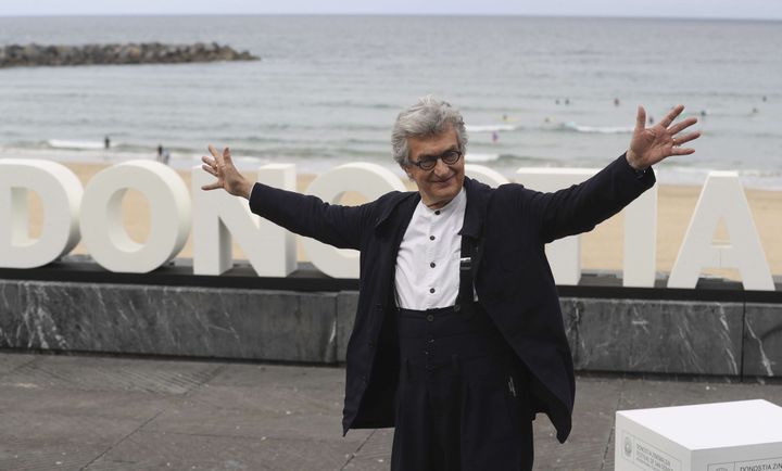 Wim Wenders en septembre 2017 lors du festival du film de San Sebastian.
 (Juan Herrero/EFE/SIPA)