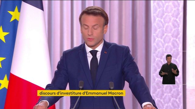 Discours d'investiture d'Emmanuel Macron