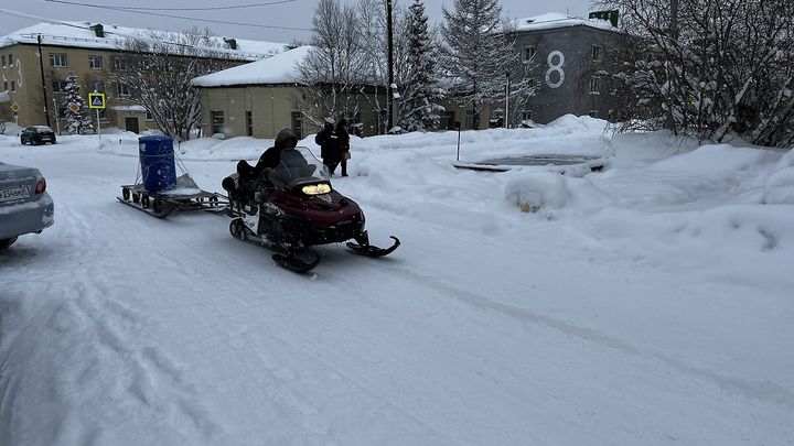 L'hiver dure plus de 200 jours à Kharp, avec des températures régulièrement inférieures à -20°C. (SYLVAIN TRONCHET / RADIO FRANCE)