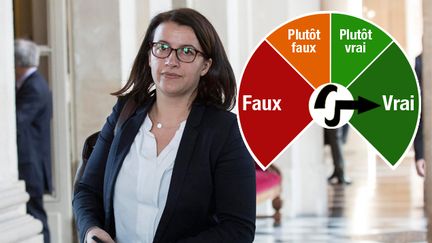 &nbsp; (Cécile Duflot dans les couloirs de l'Assemblée nationale en mars 2016. © Maxppp)