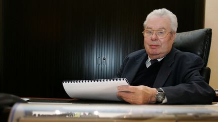 Jean-Marie Rausch, alors maire de Metz, le 22 novembre 2007. (JEAN-CHRISTOPHE VERHAEGEN / AFP)