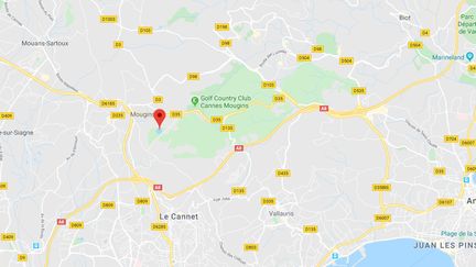 Le corps&nbsp;d'une femme avait été découvert le matin de Noël près de l'étang de Fontmerle, dans le parc départemental de la Valmasque, non loin de la technopole de Sophia-Antipolis.&nbsp; (GOOGLE MAPS)