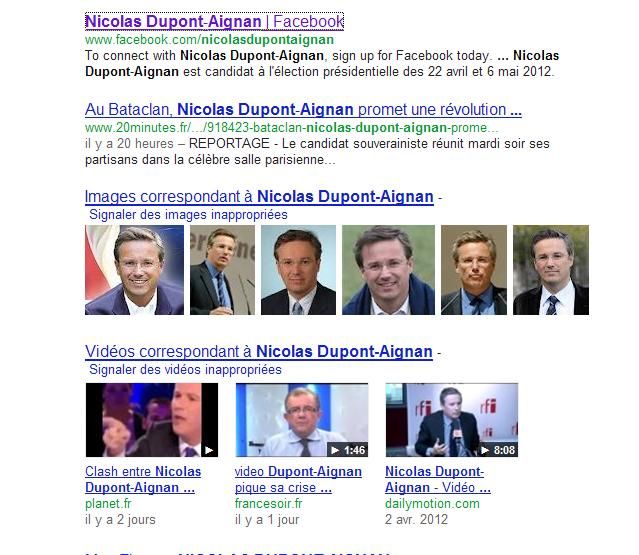 Quand Nicolas Dupont-Aignan provoque un clash au Grand Journal. (DR)