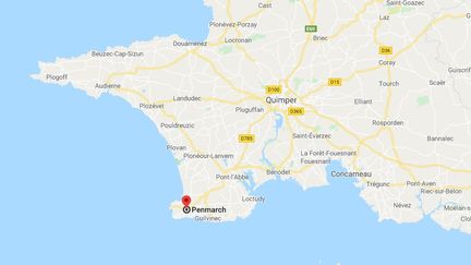 L'homme de 72 ans est accusé d'attouchements sexuels par une fille de 9 ans, dimanche dernier dans un camping de Penmarc'h (Finistère). (CAPTURE D'ECRAN GOOGLE MAPS)