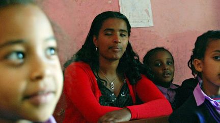 Aveugle à l'âge de 5 ans, elle se bat pour l'intégration des handicapés. (AARON MAASCHO / AFP)