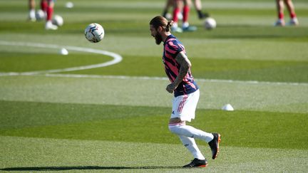 Sergio Ramos devrait retrouver les terrains début septembre. (OSCAR BARROSO / SPAIN DPPI / AFP)