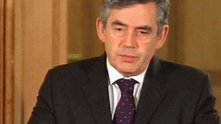 Gordon Brown, le premier ministre britannique (© France 3)