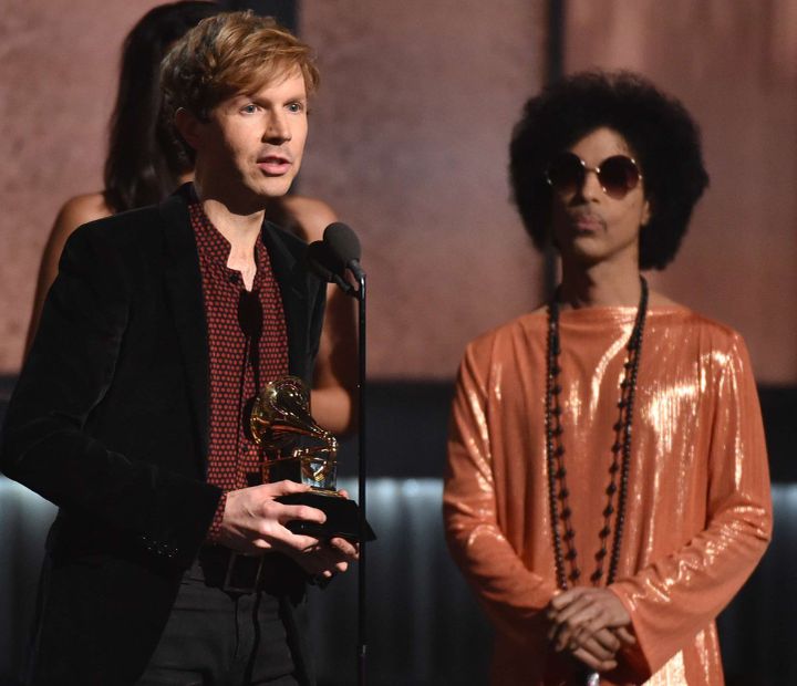 Beck et Prince
 (John Shearer/AP/SIPA)