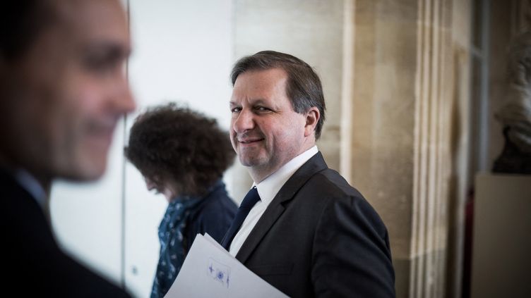 Former MP Sylvain Waserman, March 19, 2019 at the National Assembly.  (ARTHUR N. ORCHARD / HANS LUCAS)