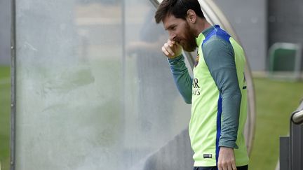 Le joueur argentin Lionel Messi (LLUIS GENE / AFP)