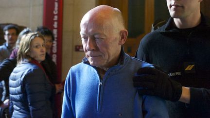 Patrick Henry, condamné à perpétuité en 1977 pour l'enlèvement et le meurtre d'un enfant de 7 ans, photographié le 25 février 2016 à la cour d'appel de Paris. (PATRICE PIERROT / CITIZENSIDE / AFP)