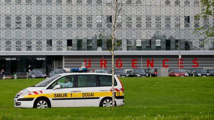 L'extérieur du centre hospitalier de Douai où le nouveau-né est mort. (MAXPPP)