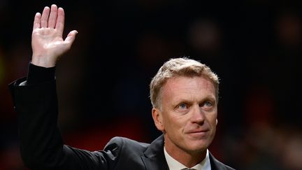 David Moyes, le 10 d&eacute;cembre 2013, quitte le stade de Manchester (Royaume-Uni).&nbsp; (ANDREW YATES / AFP)