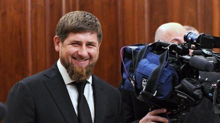 Ramzan Kadyrov avant une rencontre avec Vladimir Poutine au Kremlin, le 10 décembre 2015. (Michael Klimentyev/Sputnik)