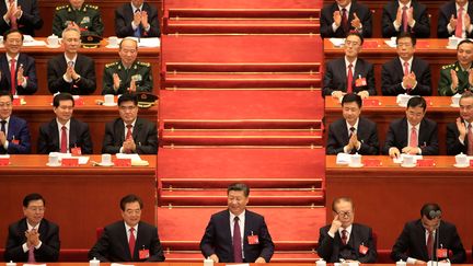 Ouverture du 19e congrès du parti communiste chinois à Pékin, le 18 octobre 2017. (ALY SONG / REUTERS)