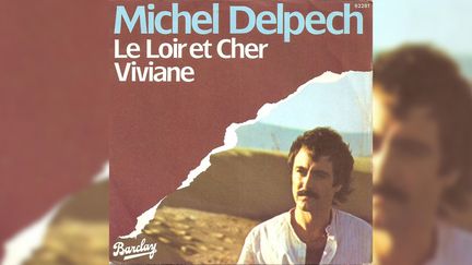 Le 45 tour du "Loir-et-Cher" de Michel Delpech. (DR)