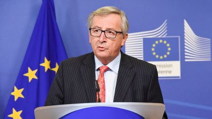 Le pr&eacute;sident de la Commission europ&eacute;enne, Jean-Claude Juncker, &agrave; Bruxelles (Begique), le 26 f&eacute;vrier 2015. ( ANADOLU AGENCY / AFP)