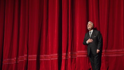 Le chanteur d'opéra espagnol Placido Domingo au Metropolitan Opera de New York, en 2018.&nbsp; (ANGELA WEISS / AFP)