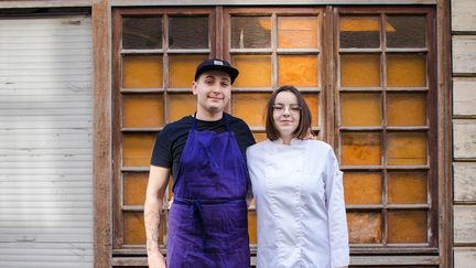 Lucas Tricot et Élisa Rodriguez mènent une belle aventure à Lille (Nord), où leur restaurant Suzanne a déjà obtenu une toque Gault&Millau. (RESTAURANT SUZANNE)