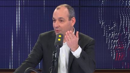 Laurent Berger, secrétaire général de la CFDT, invité du "8h30 franceinfo", jeudi 16 janvier 2020.&nbsp; (FRANCEINFO / RADIOFRANCE)