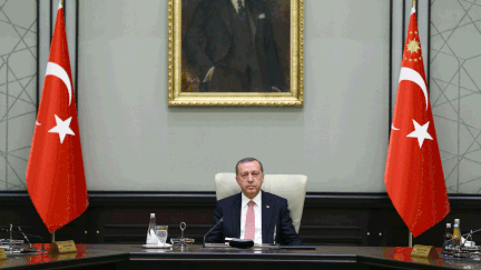 &nbsp; (Le président turc Erdogan poursuit la purge après le putsch raté du 15 juillet © AFP/ANADOLU AGENCY/Kayhan Ozer)