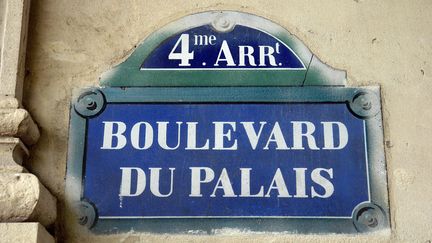 Le restaurant L'Annexe où ont été verbalisés les fonctionnaires est situé boulevard du Palais, sur l'île de la Cité., à Paris. (PHOTO12 / AFP)