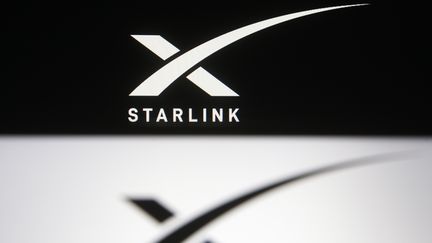 Le logo Starlink. (SOPA IMAGES / LIGHTROCKET / GETTYIMAGES)
