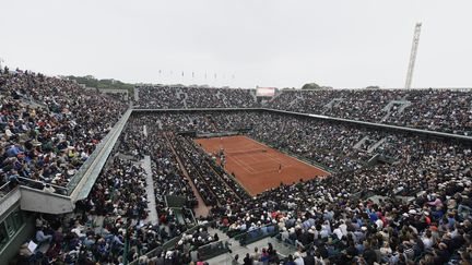 Le court central Philippe Chartrier à Roland-Garros (JMH / DPPI MEDIA)