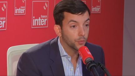 Le député RN Jean-Philippe Tanguy le 23 septembre 2024 sur France Inter. (FRANCE INTER/RADIO FRANCE)