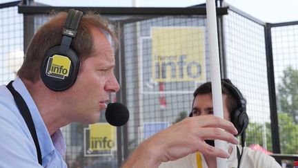 &nbsp; (Le directeur du Tour, Christian Prudhomme © Radio France / Jean-Marie Porcher)