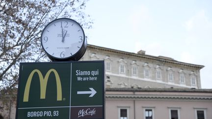 A Rome, un restaurant McDonald's ouvre à deux pas du Vatican