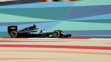 Lewis Hamilton (Mercedes) (MOHAMMED AL-SHAIKH / AFP)