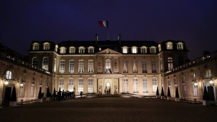 Le palais de l'Elysée, à Paris, le 5 mars 2020. (LUDOVIC MARIN / AFP)