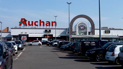 Un hypermarché Auchan à Villeneuve-d'Ascq (Nord). (AURÉLIEN ACCART / RADIO FRANCE)