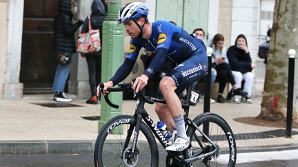 Rémi Cavagna a remporté son premier titre de champion de France sur route.&nbsp; (LAURENT LAIRYS / LAURENT LAIRYS)