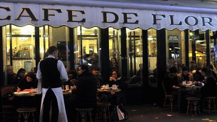 Le café de Flore à Paris qui a donné son nom au Prix littéraire
 (BOB DEWEL / ONLY FRANCE)