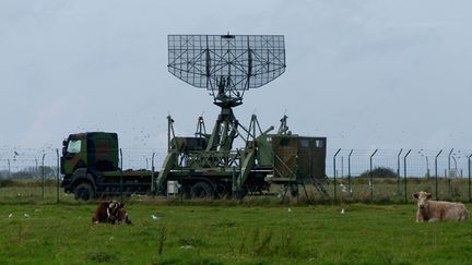 &nbsp; (Le radar photographié dans le Cotentin © Greenpeace)