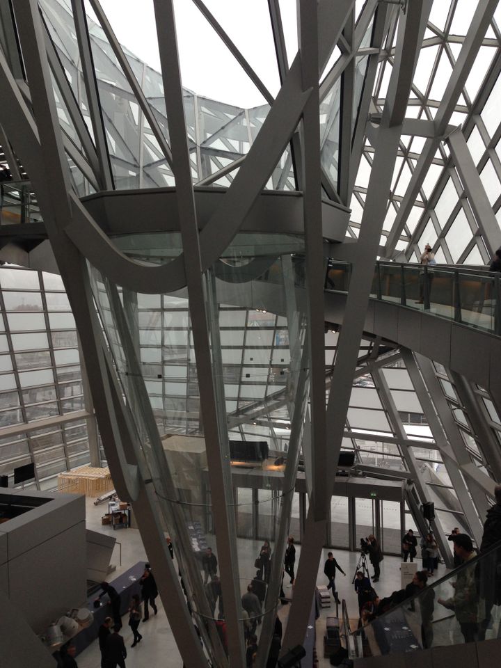 Sous le cristal du musée des Confluences
 (Marie Perrin / France 3)