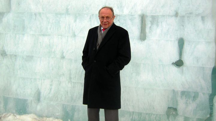 Michel Rocard en Suède, en 2013 (LE CERCLE POLAIRE)