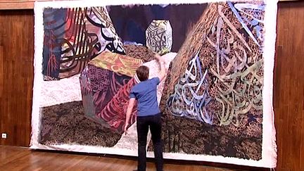 La tombée de métier de la tapisserie d'Ahmed Moustapha
 (France 3/Culturebox)