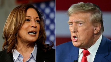 Kamala Harris et Donald Trump (AFP)