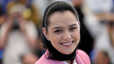 L'actrice iranienne Taraneh Alidoosti au festival de Cannes, le 26 mai 2022. (VALERY HACHE / AFP)