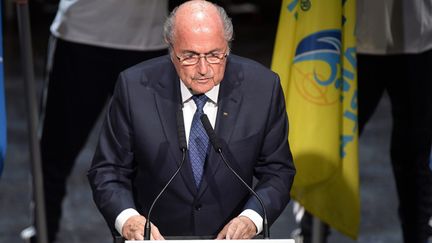 &nbsp; (A l'ouverture du congrès électif de la Fifa, Sepp Blatter a appelé à "attaquer les problèmes"  © MaxPPP)