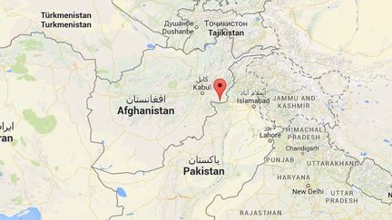 Le chef de l'Etat islamique en Afghanistan a &eacute;t&eacute; tu&eacute; en m&ecirc;me temps que 30 islamistes alors qu'ils &eacute;taient rassembl&eacute;s le 10 juillet 2015 dans le district d'Achin de la province de Nangarhar. ( GOOGLE MAPS / FRANCETV INFO )