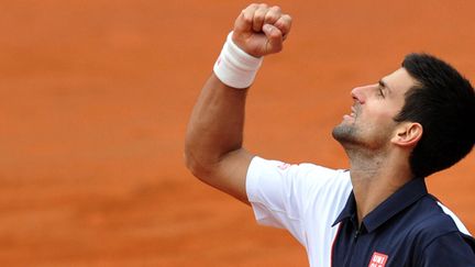 La rage de Novak Djokovic (TIZIANA FABI / AFP)