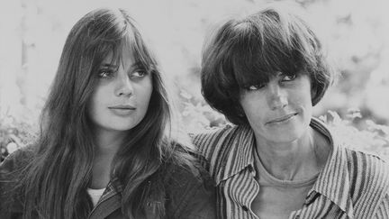 Marie et sa mère, Nadine Trintignant&nbsp; (ETIENNE GEORGE / COLLECTION CHRISTOPHEL VIA AFP)