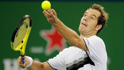 Richard Gasquet au service