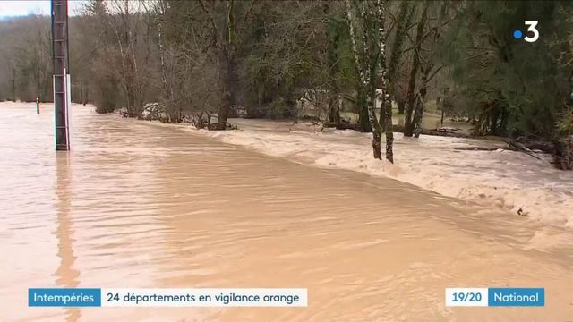 Météo : Risques D’inondations Et D’avalanches Dans L’est De La France